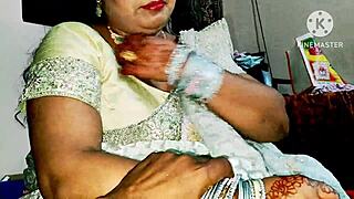 bhabhi's wild wedding night fuck vs her innocent look