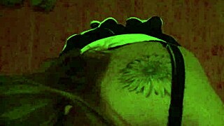 Big titty girl sucks cock in lingerie