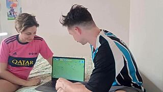 lost bet leads to blowjob