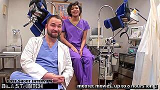 Student Jackie Banes caught and blasted hard.