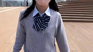 Moeka, 18, rides hard with insane skills on lazy Saturday!