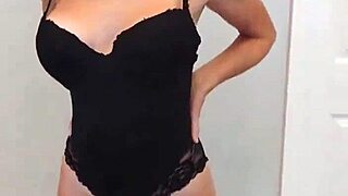 Black Bodysuit And Black Heels Try On Haul!