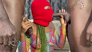 Teen Takes Stepbrother And Stepdad's Big Cocks Anal