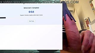 Exercise session for a strong fat 19 cm cock that lasts hours!