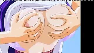 two hot blonde lesbians get naughty in bed together