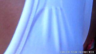 amateur ebony babe drains cock eating cum pov