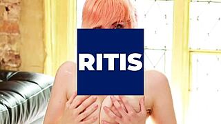 ciera sage gets her tight ass fucked outside in fishnets 😍