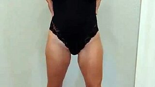 Black Bodysuit And Black Heels Try On Haul!