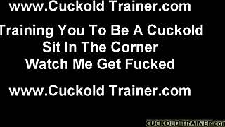 Cruel Femdom Wife Plans Brutal BDSM Cuckold Session