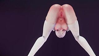 bitch knight performs mmd dance