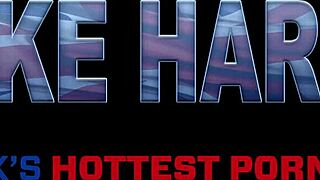 British blonde princess passionately sucks luke hardy's big cock