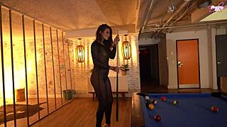 Girls Kiss And Lick A Really Big Stick For Anal And Ass Worship