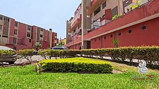 A big debut where the mini personal trainer makes the desperate chubby latina move her buttocks