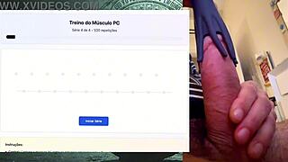 Exercise session for a strong fat 19 cm cock that lasts hours!