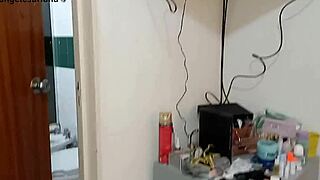 Footballer sweats thong, her ass endures everything.