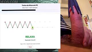 Exercise session for a strong fat 19 cm cock that lasts hours!