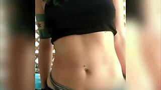 Fucking my pierced pussy outside like a slut 😈