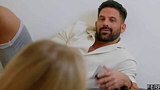 Tiny Gets Tied Down By Her Step Brother During Vacation, Blindfolded, Sniffing Panties And Licking Vagina