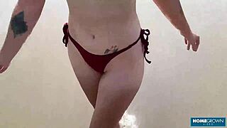 lolipop enjoys wet activity after intense session