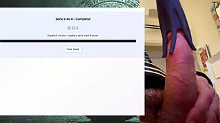 Exercise session for a strong fat 19 cm cock that lasts hours!