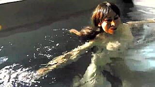 VRPussyVision Presents a Steamy Swimming Pool Solo Session