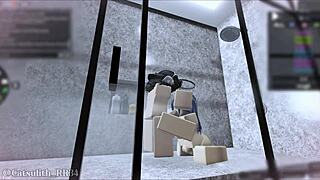 Punishing yuuka for coming uninvited sex with follower part 1!