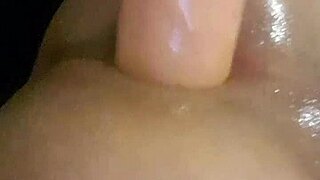 Tight shemale toys with huge dildo 💦