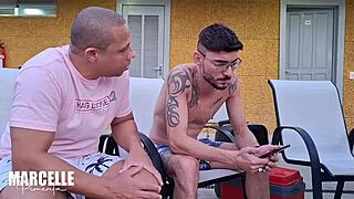 Husband Brings Friend With Big Cock To Fuck Wife's Ass