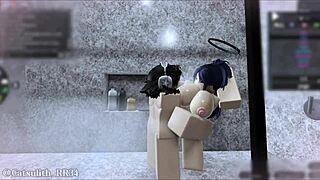 Punishing yuuka for coming uninvited sex with follower part 1!