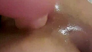 Tight shemale toys with huge dildo 💦