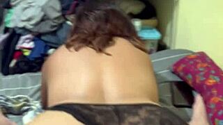 Horny Amateur Rides Cowgirl On Natural Tits In Homemade Sex