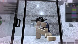 Punishing yuuka for coming uninvited sex with follower part 1!