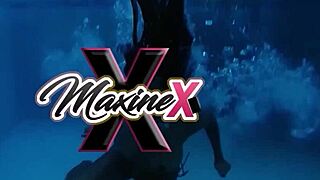 maxine x licks wet pussy and ass in sensual lesbian fucking