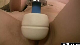 Dagfs - Skinny Slut Plays Quietly With A Toy