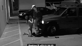 Slut Blows Security Guard For Fine Relief