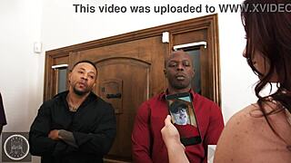 Keira Croft rides monster cock for anniversary gangbang