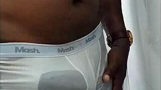 Black Guy Rubi Boldly Shows His Huge Thick Cock In Public Outdoors