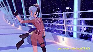 Watch Suisei Dance in 3D Hololive Hentai?