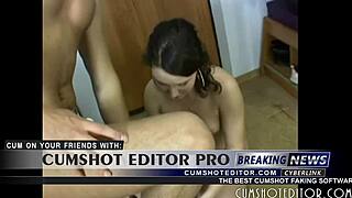 Submissive Russian amateur teen filled with cum