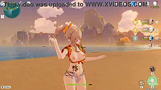 hexi wang creates nude genshin mod of jean character