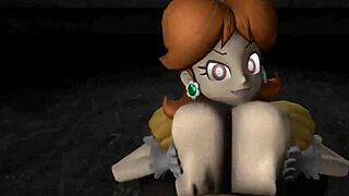 possessed daisy gives monster cock titfuck