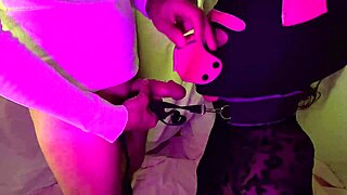 My BITCH WIFE likes to be a VIOLET DOG and GET FUCK in the ASS