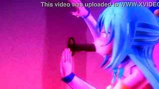 Konosuba Aqua Glory Hole Fuck!