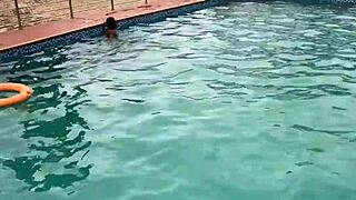 After having good time at pool i fucked fat bitch to cumshot