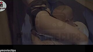 look at her getting fucked on stairs