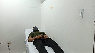 Kinky Doctor's Passionate Office Masturbation