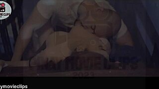 look at her getting fucked on stairs