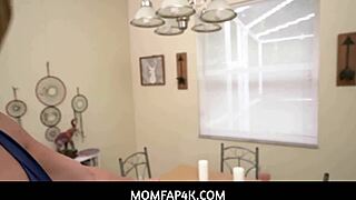 i joslyn jane give blowjob to my stepson for dinner, deepthroat and handjob