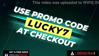 devils film - milf stepmom pristine edge interacts with her stepson.