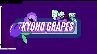 kyoho grapes full clip on my channel